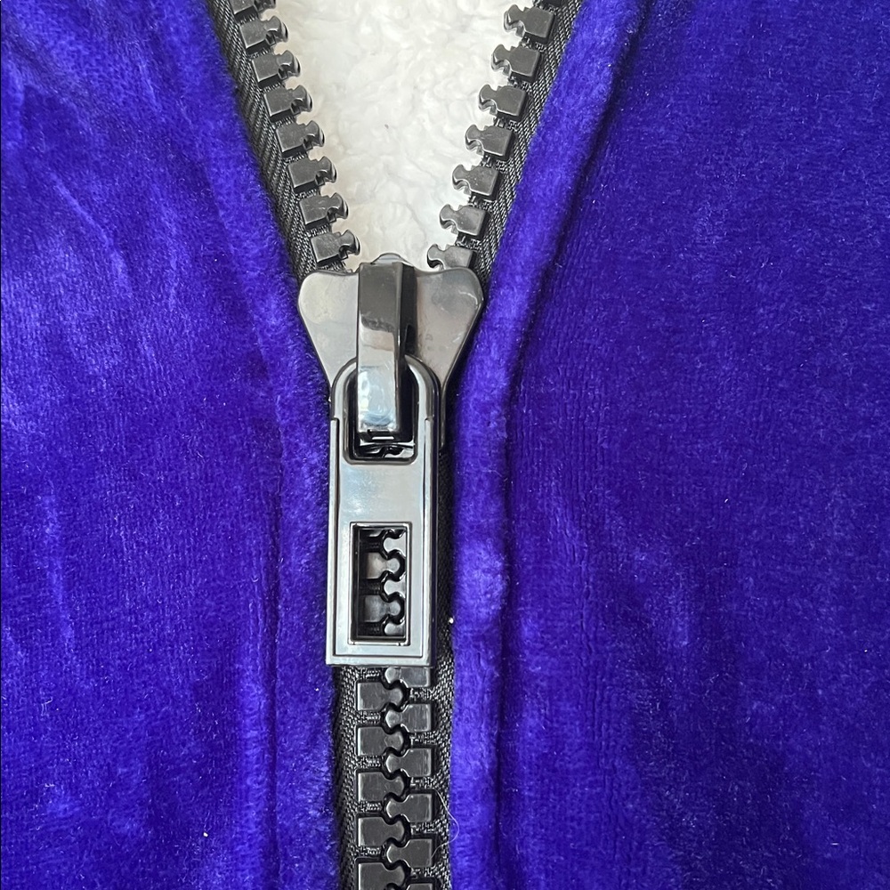Purple Zip-Up Super Plush Hoodie